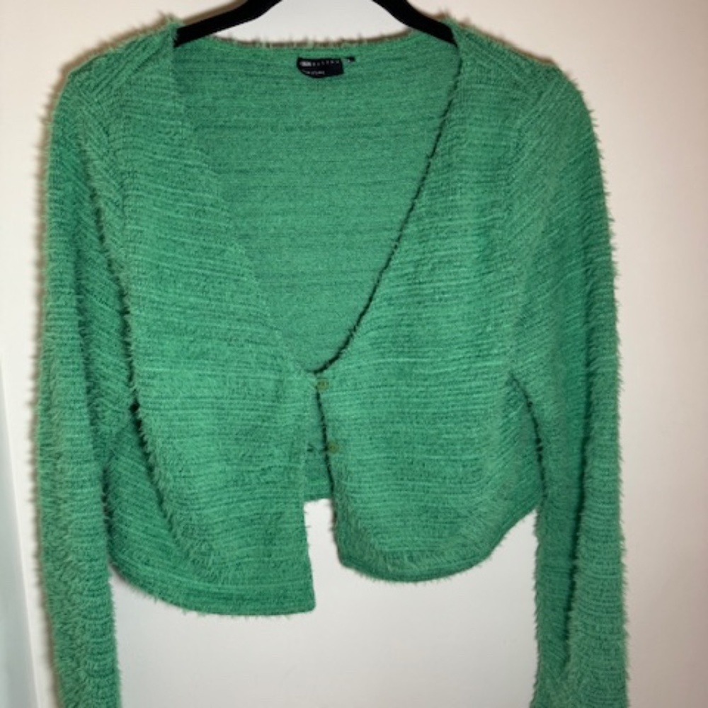 ASOS Women’s Green Knit Cardigan size 10